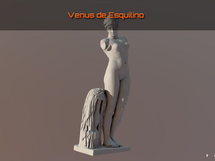 (Venus del Esquilino), Escultura modelo de la asignatura "fundamentos del dibujo",  grado en Bellas Artes. 