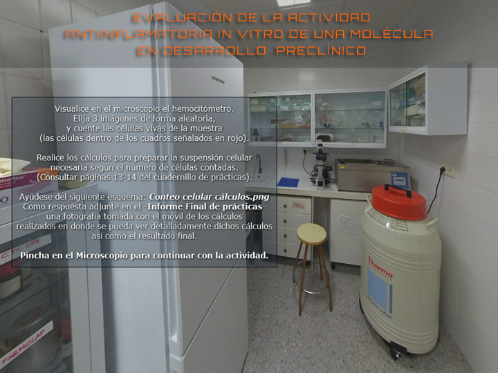 laboratorio cultivo celular 1