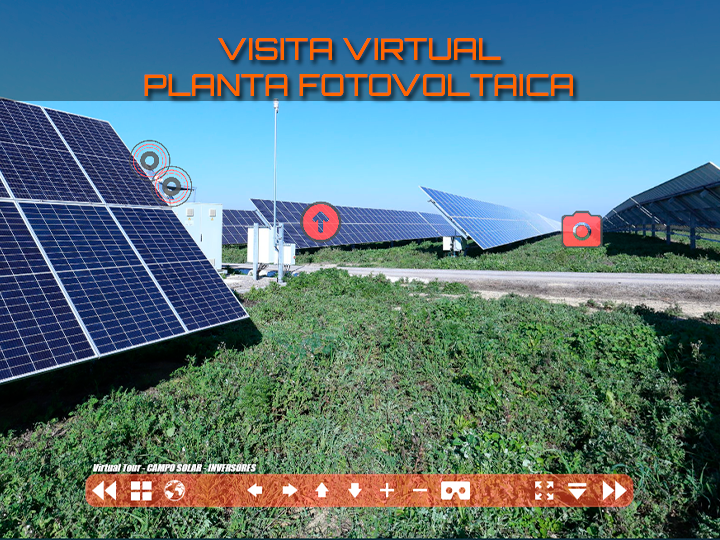 Visita virtual a una planta fotovoltaica